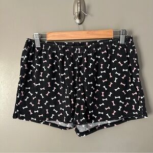 Joe Boxer Dog Bone Print Sleep Shorts
